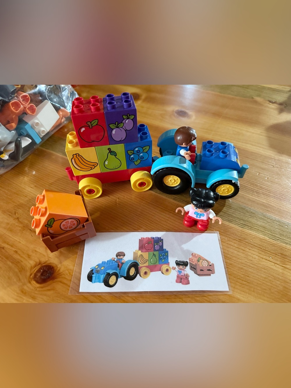 Duplo Lego First Tractor Set 10615